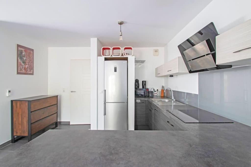 Apartmán Le P'Tit Rimbaud, 6 Pers, Parking Prive, Jardin,Wifi Montpellier Exteriér fotografie