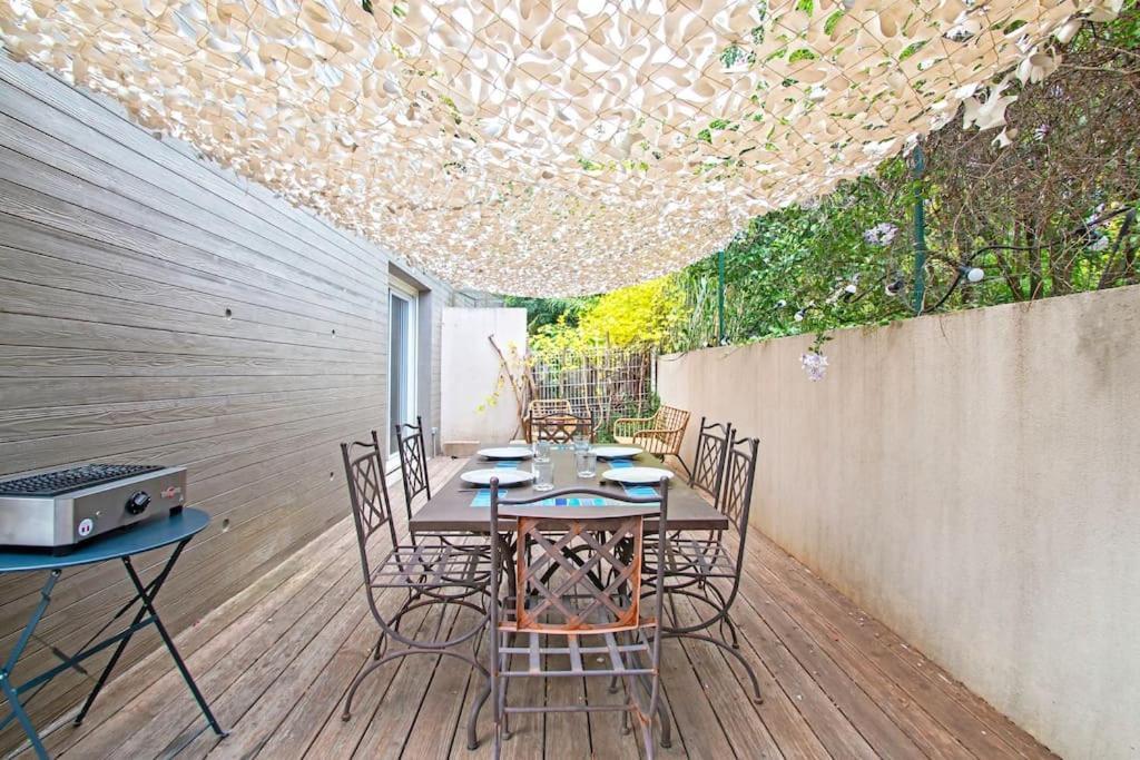 Apartmán Le P'Tit Rimbaud, 6 Pers, Parking Prive, Jardin,Wifi Montpellier Exteriér fotografie